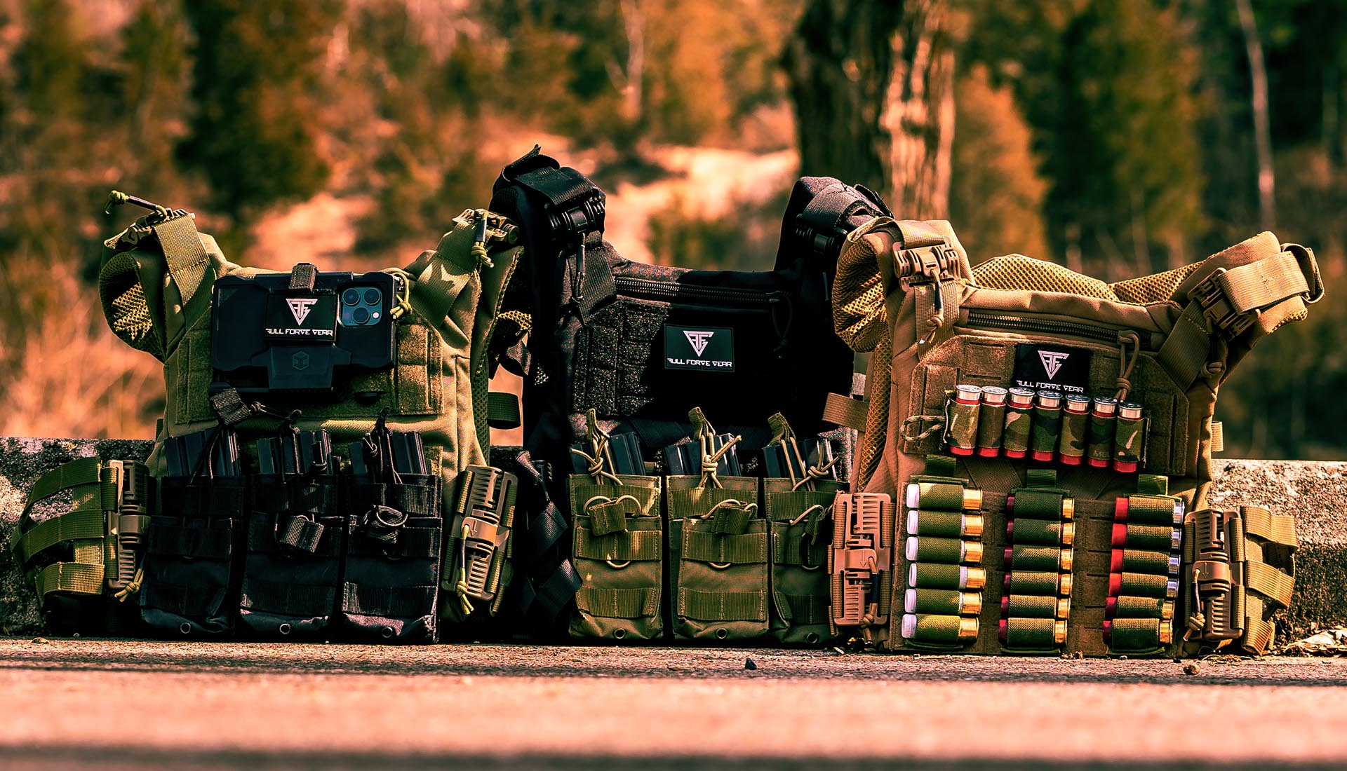 Full Forge Gear black backpack